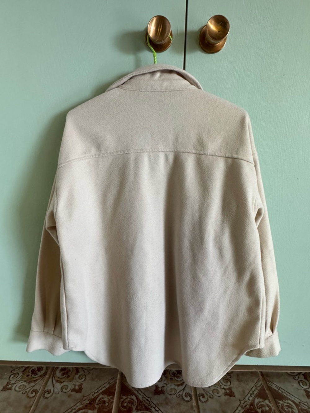 SHEIN Cream Utility Jacket - Picture 3 of 4